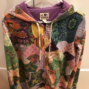 Lucky Brand Zip Up Hoodie.